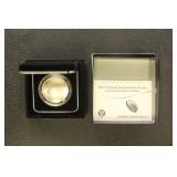 US Coins 2014 Silver $1 Baseball Hall of Fame Comm