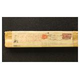 US to China 1937 wrapper with contents, Portland c