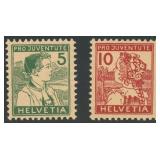 Switzerland Stamps #B2-B3 Mint NH CV $356