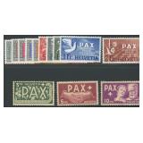 Switzerland Stamps #293-305 Mint NH CV $525