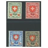 Switzerland Stamps #200-203 Mint NH CV $467