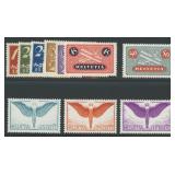 Switzerland Stamps #C3-C12 Mint NH CV $300