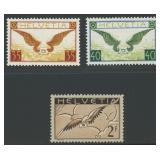 Switzerland Stamps #C13-C15 Mint NH CV $300