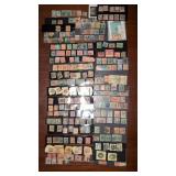 US Stamps 1860s-1940s Used & Mint in mount strips