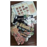 US Stamps Back of Book accumulation in various for