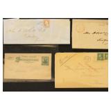 US Stamps 1830s-1930s Covers and postal history in