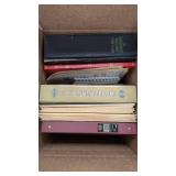 Worldwide Stamps in albums on and pages in heavy b