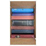 Worldwide Stamps in albums on and pages in heavy b