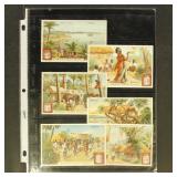 Trade Cards set of 6 featuring scenes from German