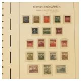 Bohemia & Moravia Stamps 1939-1945 Mint (mostly Mi
