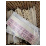 US Stamps 1953-1959 Mint NH dealer stock, in glass