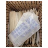 US Stamps 1947-1952 Mint NH dealer stock, in glass