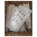 US Stamps 1964-1969 Mint NH dealer stock, in glass