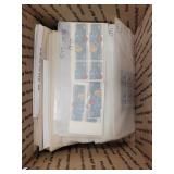 US Stamps 1970-1975 Mint NH dealer stock, in glass