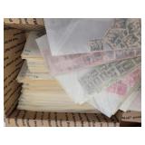 US Stamps 1931-1946 Mint NH dealer stock, in glass