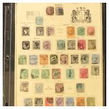 India Stamps 1855-1940 Used collection CV $250+