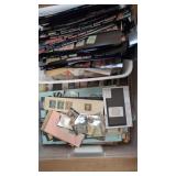 Worldwide Stamps on and off paper, on album pages,