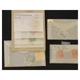 Hawaii Stamps Mint & Used in mount strips & glassi