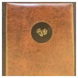 Topical Stamps Flowers in homemade album several h