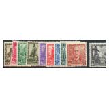 Italy Stamps #400-409 Mint NH Set, #401 & 409 with
