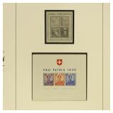 Switzerland Stamps 1930s-1950s Mint Never Hinged S