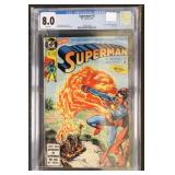 Graded Comic Books group 6 total mostly Superman &