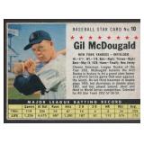 Gil McDougald SP 1961 Post Cereal Baseball Card SP