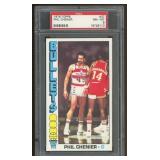Phil Chanier 1976 Topps #27 PSA 8 Graded Basketbal