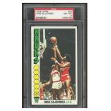 Mike Sojourner 1976 Topps #79 PSA 8 Graded Basketb