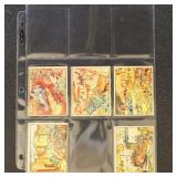 1938 Horrors of War part set, 29 different Gum Inc