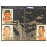 1953 Topps #2//40 Group of 15 on pages, mostly wel