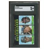 Don Baylor 1971 Topps #709 Rookie Baseball SGC 5