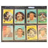 1958 Topps #193//256 Group of 49 on pages, mostly