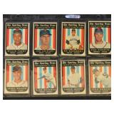 1958 Topps #137//193 Group of 49 on pages, mostly