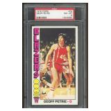 Geoff Petrie1976 Topps #78 PSA 8 Graded Basketball