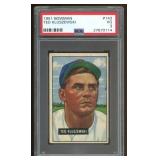 1951 Bowman Ted Kluszewski #143 Graded 3 by PSA