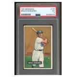 1951 Bowman Bruce Edwards #116 Graded 5 by PSA