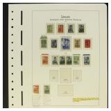 Lithuanian Occupation Local Stamps collection Mint