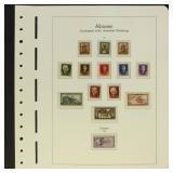 Albania & Elsass Occupation Stamps 1940-45 collect