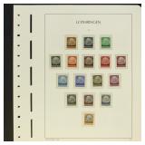 Lorraine & Luxembourg Occupation Stamps 1940-1941