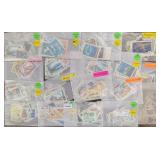 Mongolia Stamps in glassines, mostly organized by