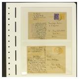 Germany AMG Postal Cards Mint & Used (including wi