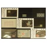 US Stamps 1910s-1930s Mint in glassines & cards, m