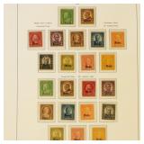 US Stamps #658-679 Mint H Kansas-Nebraska Set on H