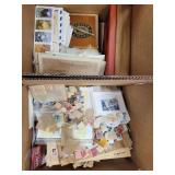 US & Worldwide Stamps in 2 Bankers Boxes in a vari