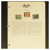 US Stamps 1907-1957 Mint Hinged on Minkus pages wi