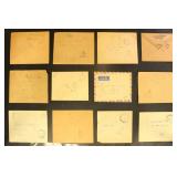 Israel 1940s-1950s Stampless Interim Period Covers