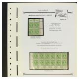Germany AMG Stamps Brunswick Printings Plate Varie