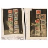 Worldwide Stamps on dealer pages, singles and sets