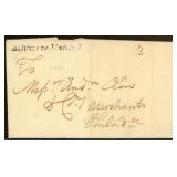 US Postal History March 7 1790 Baltimore Straightl